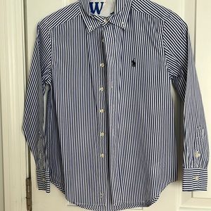 Boys button down size small (8) Ralph Lauren shirt